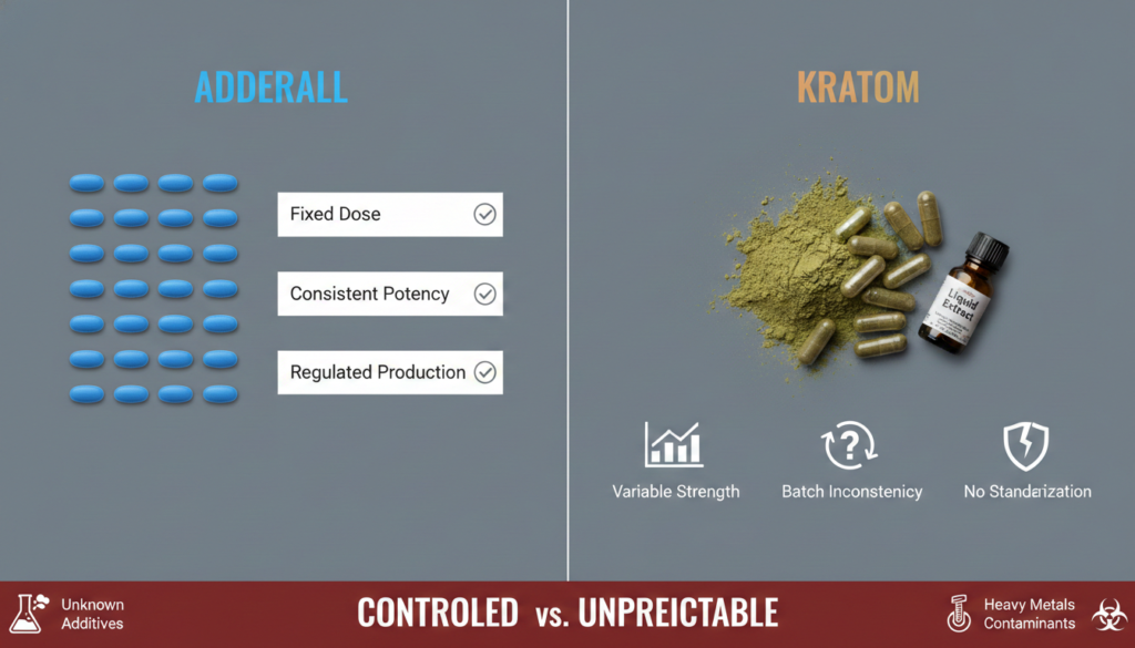 Kratom and Adderall